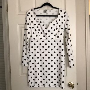 ASOS Polka Dot Bodycon Dress